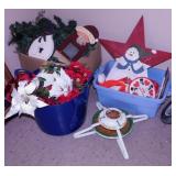 Christmas dï¿½cor: Metal barn star - Folk art