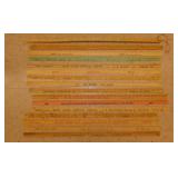 16 wooden advertising yardsticks
