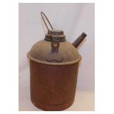 Eagle 1 gal galvanized kerosene fuel can w/ spout