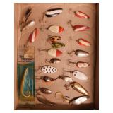 Vintage fishing lures