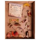 Vintage fishing lures