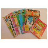 9 vintage comic books: 1973 Batman - Walt Disney