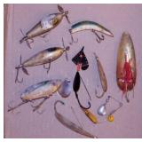 Vintage fishing lures