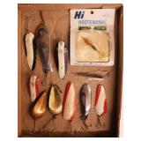 Vintage fishing lures