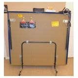 Folding Ping-Pong table w/ paddles & balls