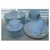 Antique Haviland France china: 10 dinner plates -