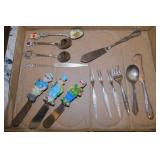 Baby fork & spoon - Souvenir spoons - Spreaders &