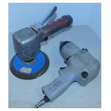 L-R air orbital sander - Sioux 1/2 drive