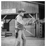 There is an alarm system w/ cameras on site