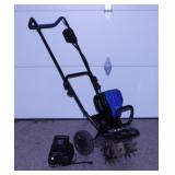 Kobalt 10" cordless 80V garden tiller cultivator