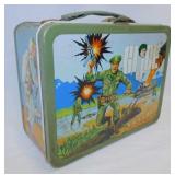 1967 GI Joe metal lunch box, no thermos