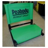 Peabody Midwest Group folding stadium bleacher