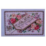 160 antique postcards, mostly birthday, some