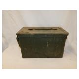 Metal military ammo box