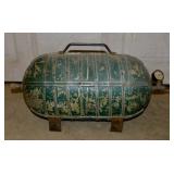 Military airplane oxygen tank converted to