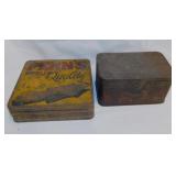 3 antique tins: Penn