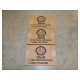 3 NOS boxes of Shell Motor Oil Tow Truck