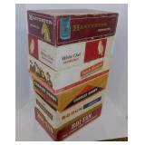 6 vintage cigar boxes