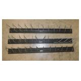 3 Gates wall mount belt holders for gas stations