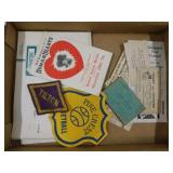 Local ephemera: Tilton patch - Fisher & Palace