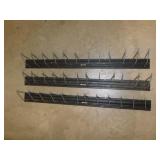 3 Gates gas station automotive shop belt racks,