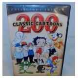 200 Classic Cartoons on 4 DVD