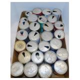 28 vintage beer & soda cans: Schmidt Beer w/