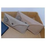 2 vintage Ray-Ban sunglasses holders
