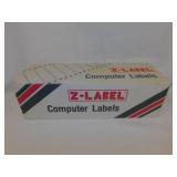 4 boxes of computer labels