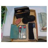 Vintage metal pocket tackle box - Black Cat Nine