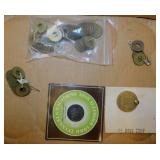 Brass tokens: 1969 Atwood Illinois state Bank -