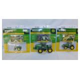 3 new Ertl John Deere State Series tractors,