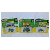 3 new Ertl John Deere State Series tractors,