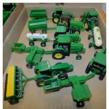 Ertl John Deere tractors & anhydrous tanks &