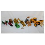 Ertl diecast tractors & construction vehicles