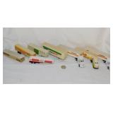 Diecast & plastic semi trucks & trailers