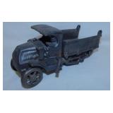 Antique cast iron vehicles and furniture for