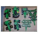 Ertl John Deere 1:64 scale 4WD tractors &