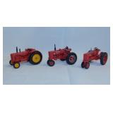 3 Ertl National Farm Toy Show tractors:
