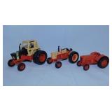 3 Ertl Case National Farm Toy Show tractors: 1996