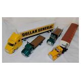 New Ray semi trucks & trailers & farm trucks