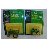 2 new Ertl John Deere diecast tractors on cards: