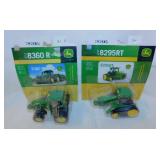 2 new Ertl John Deere diecast tractors on cards: