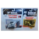 2 new 2005 Ertl Bobcats on cards: 325 Compact