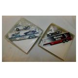 2 Winross diecast semi trucks & trailers in