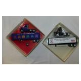 2 Winross diecast semi trucks & trailers in