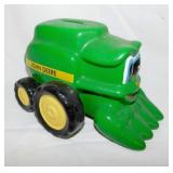Ceramic John Deere combine bank - John Deere
