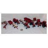 Ertl Case International tractors, anhydrous tanks