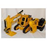 1999 Tonka electronic excavator, 17" long - Toy