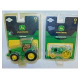 2 new Athearn John Deere diecast tractors on
